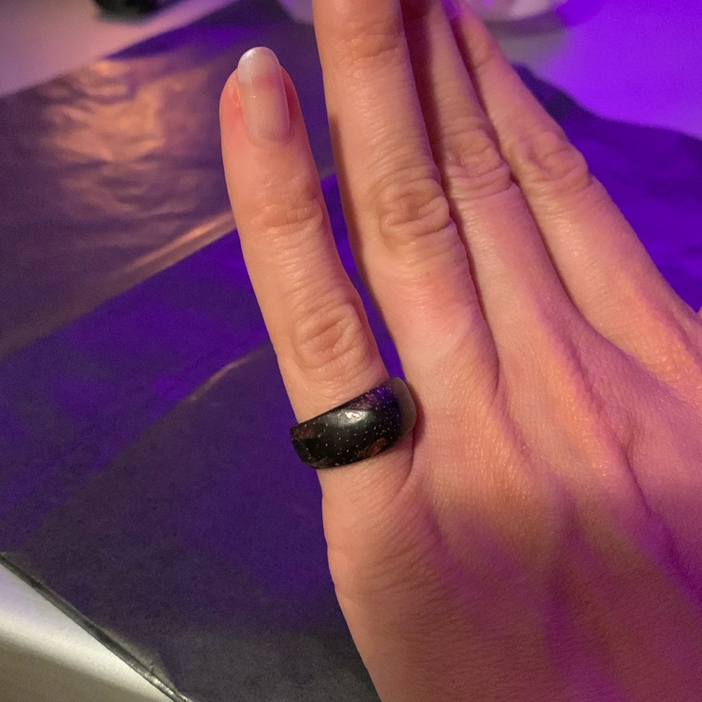 Coconut Shell Ring - size 4